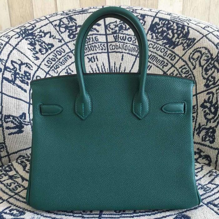 #hb52008 H**mes premium collection 35cm birkin togo leather-green