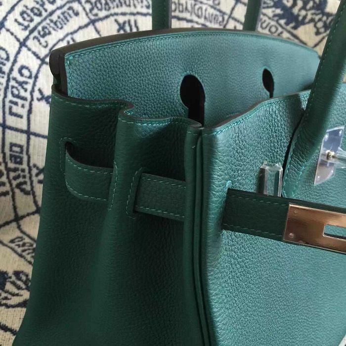 #hb52008 H**mes premium collection 35cm birkin togo leather-green