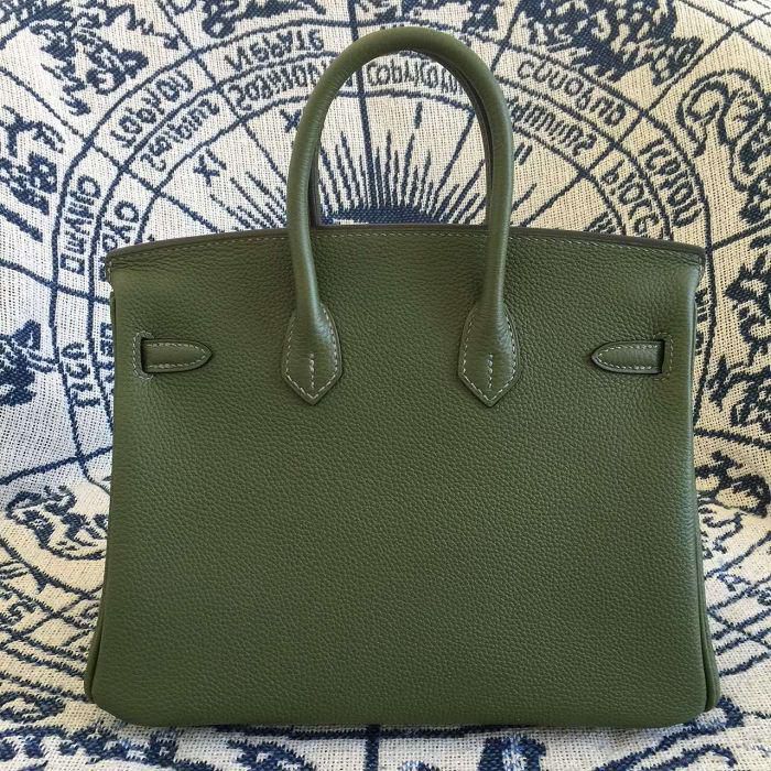 #hb52014 H**mes premium collection 35cm birkin togo leather-green