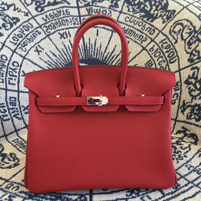 #hb52016 H**mes premium collection 35cm birkin togo leather-red