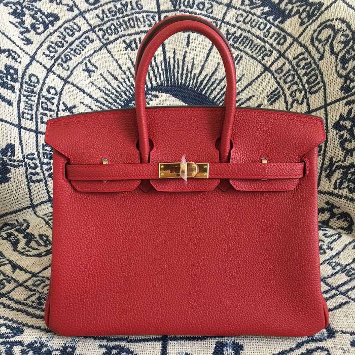 #hb52016 H**mes premium collection 35cm birkin togo leather-red