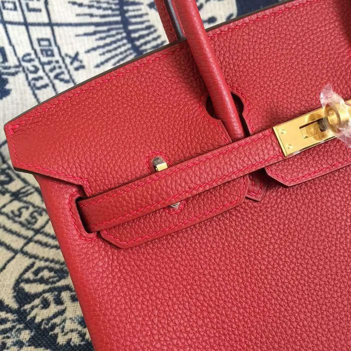#hb52016 H**mes premium collection 35cm birkin togo leather-red