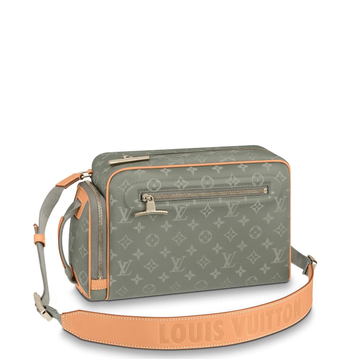 #m43884 l**is V*t*n 2018 men camera bag-monogram titanium