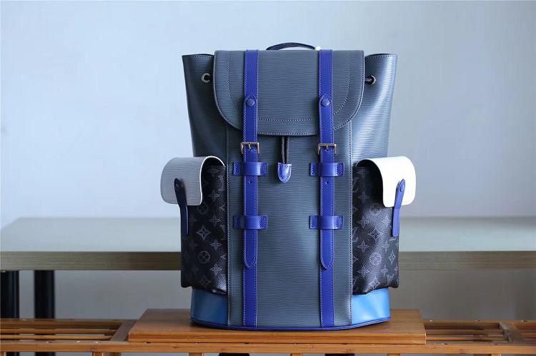 #m53424 l**is V*t*n premium 2018 men christopher backpack pm