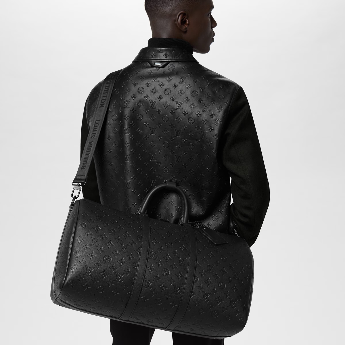 #m44810 l**is V*t*n monogram shadow keepall bandoulière 50