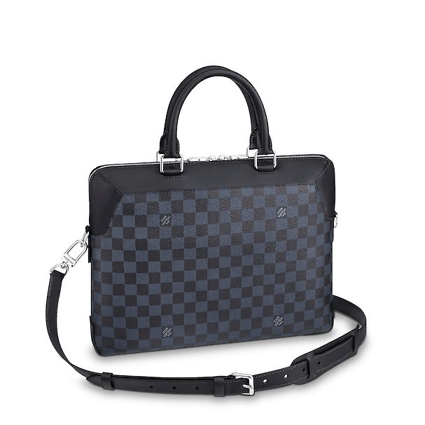 #n51199 l**is V*t*n 2018 men oliver briefcase damier cobalt canvas