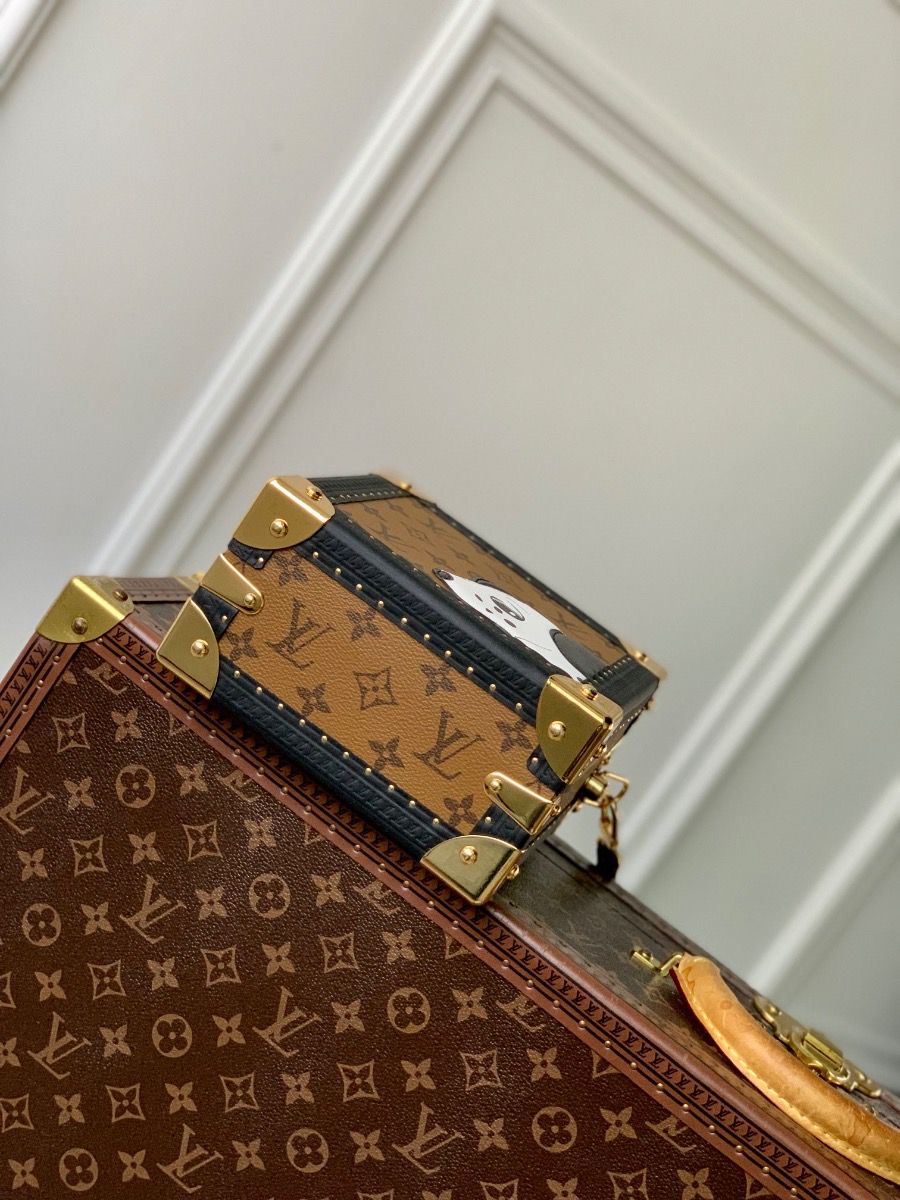 #m11206 l**is V*t*n monogram reverse canvas mini square trunk