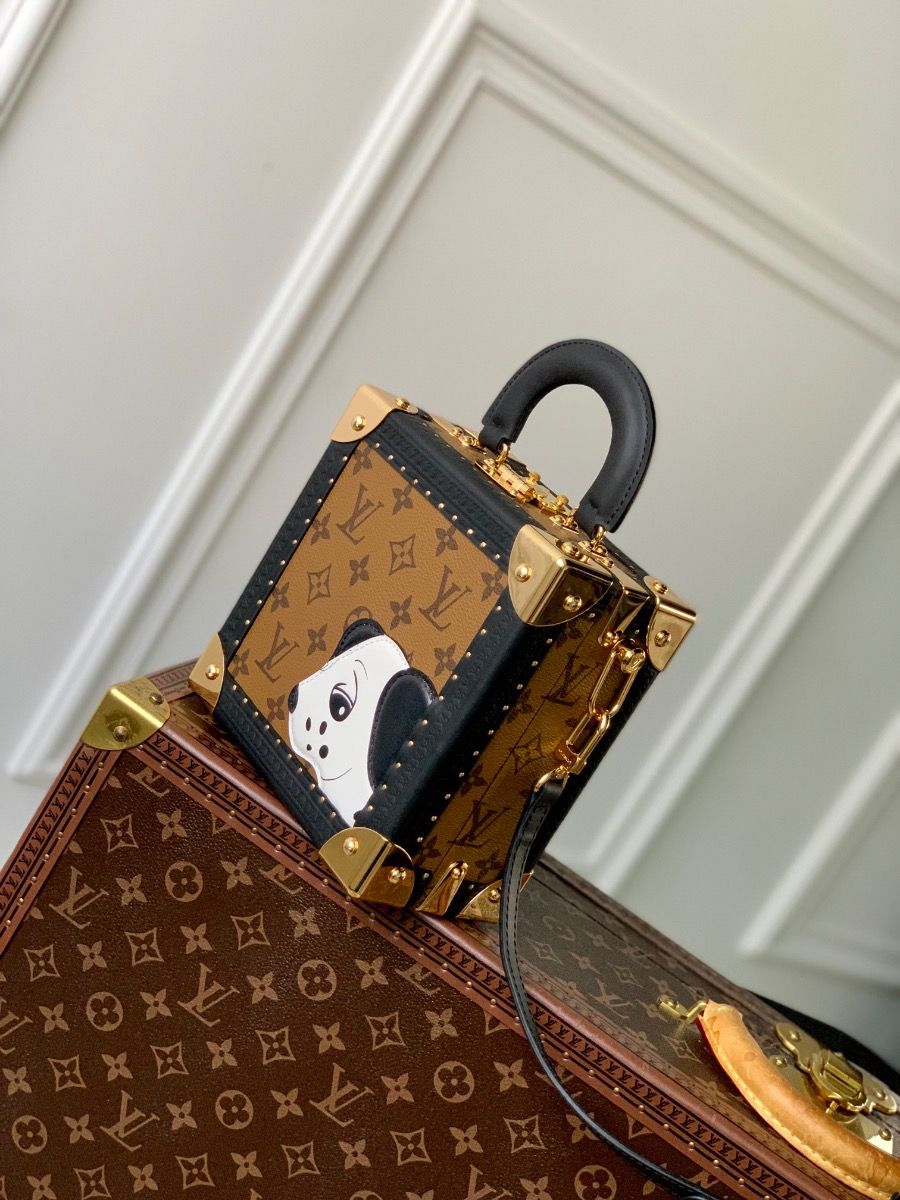 #m11206 l**is V*t*n monogram reverse canvas mini square trunk