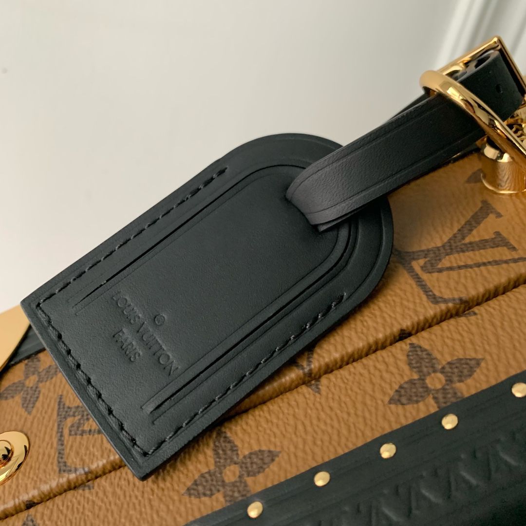 #m11206 l**is V*t*n monogram reverse canvas mini square trunk