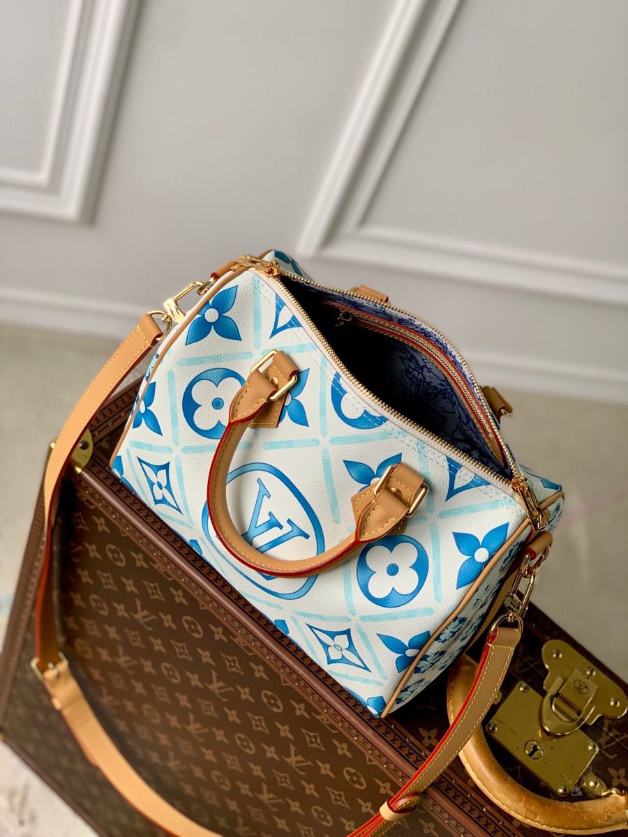 m11264 l**is V*t*n monogram tiles speedy bandoulière 25 handbag