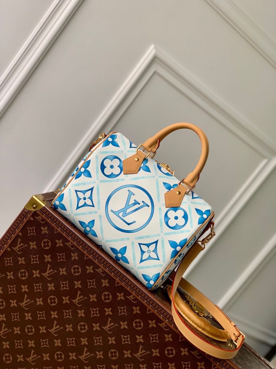 m11264 l**is V*t*n monogram tiles speedy bandoulière 25 handbag