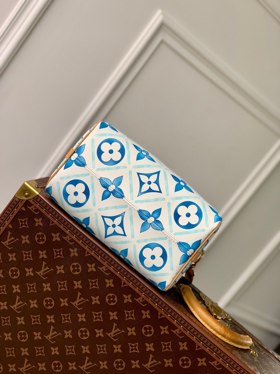 m11264 l**is V*t*n monogram tiles speedy bandoulière 25 handbag