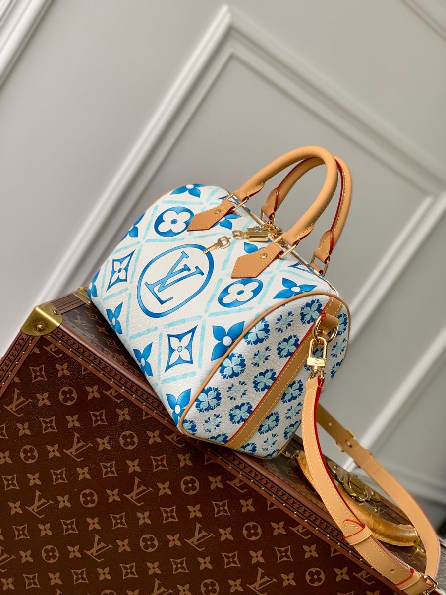 m11264 l**is V*t*n monogram tiles speedy bandoulière 25 handbag