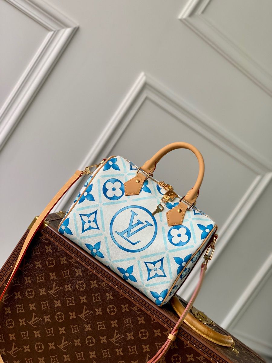 m11264 l**is V*t*n monogram tiles speedy bandoulière 25 handbag