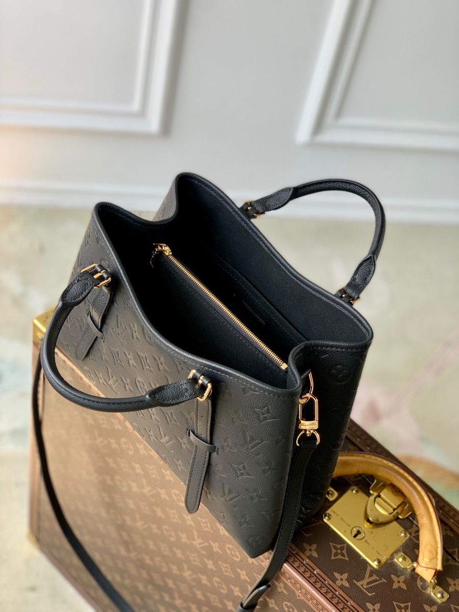 #m11393 l**is V*t*n monogram babylone pm tote bag-black