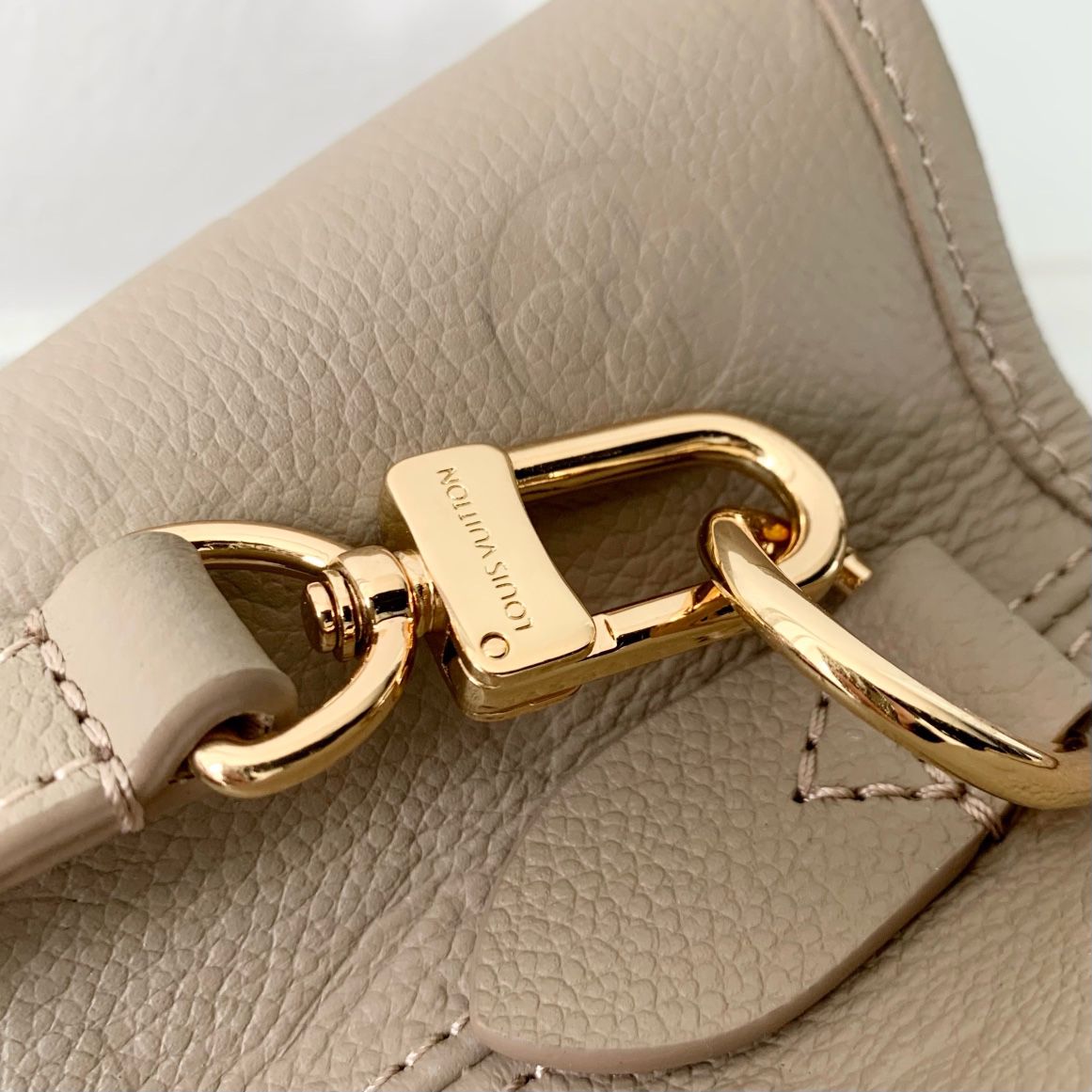 #m11394 l**is V*t*n monogram babylone pm tote bag-creme