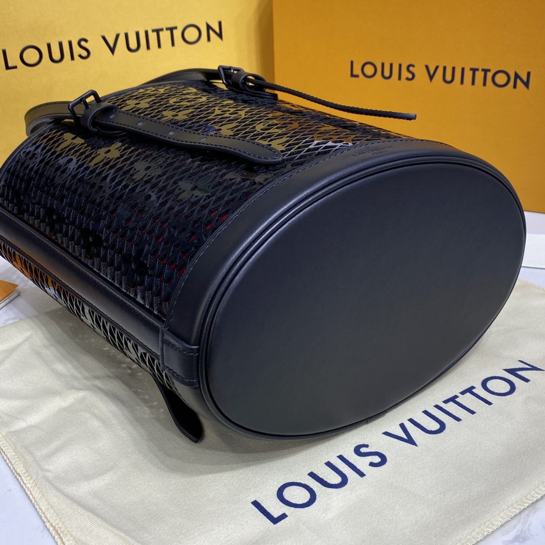 #m20352 l**is V*t*n monogram lace bucket pm bag