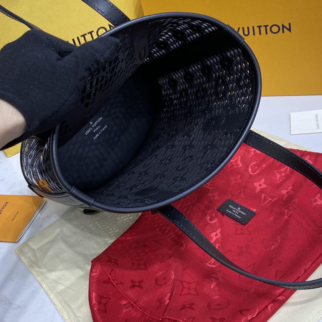 #m20352 l**is V*t*n monogram lace bucket pm bag