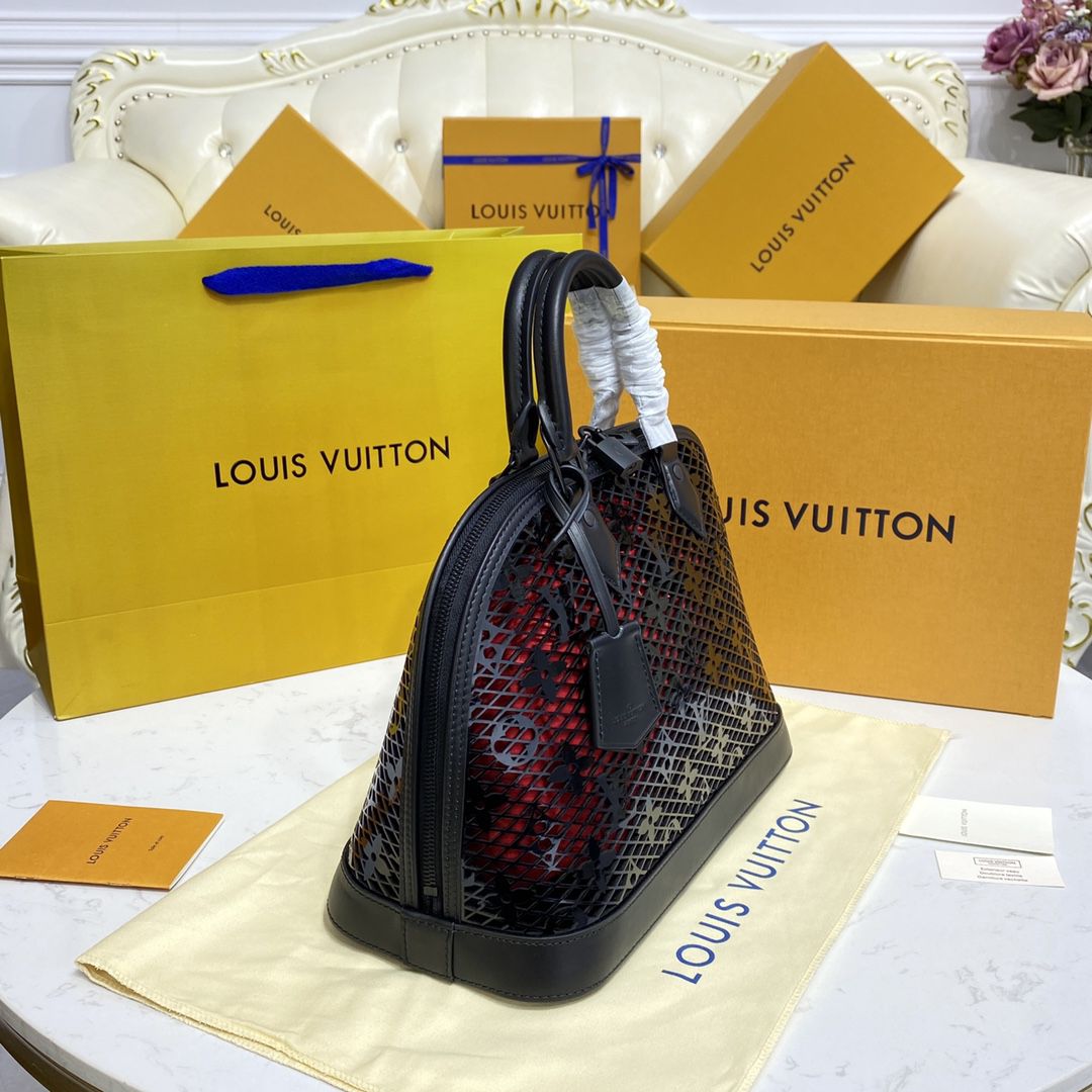 #m20355 l**is V*t*n monogram lace alma pm handbag