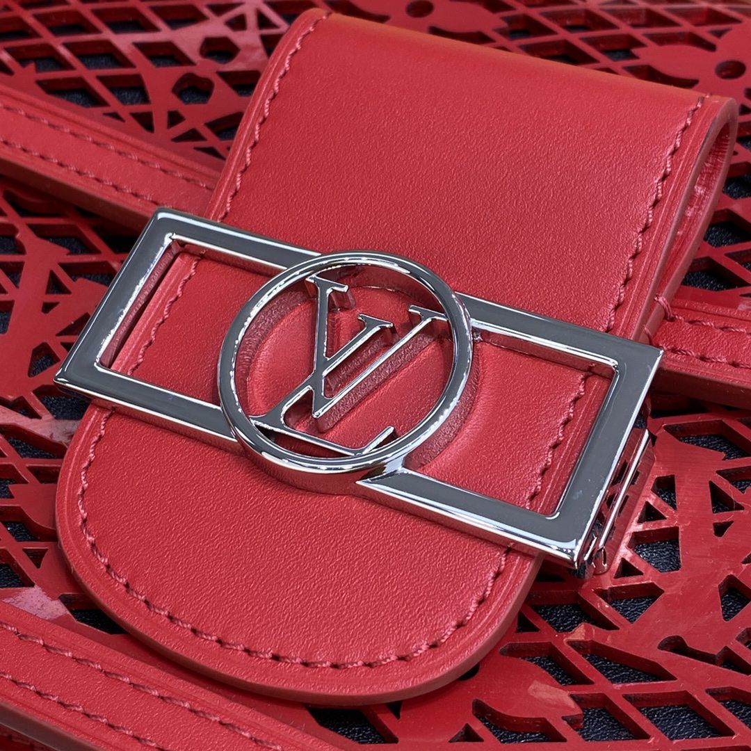 #m20359 l**is V*t*n monogram lace dauphine mini handbag