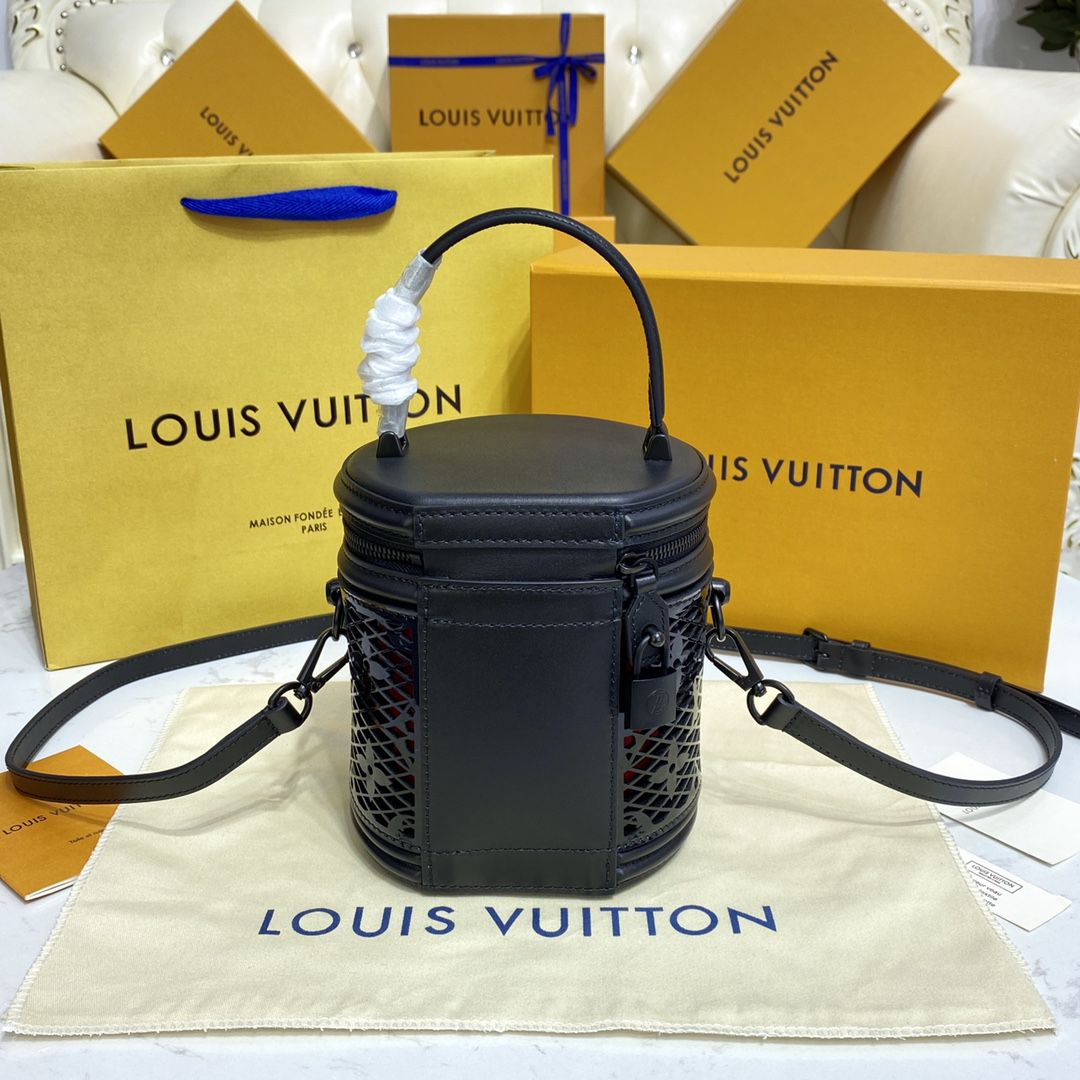 #m20363 l**is V*t*n monogram lace bucket pm bag