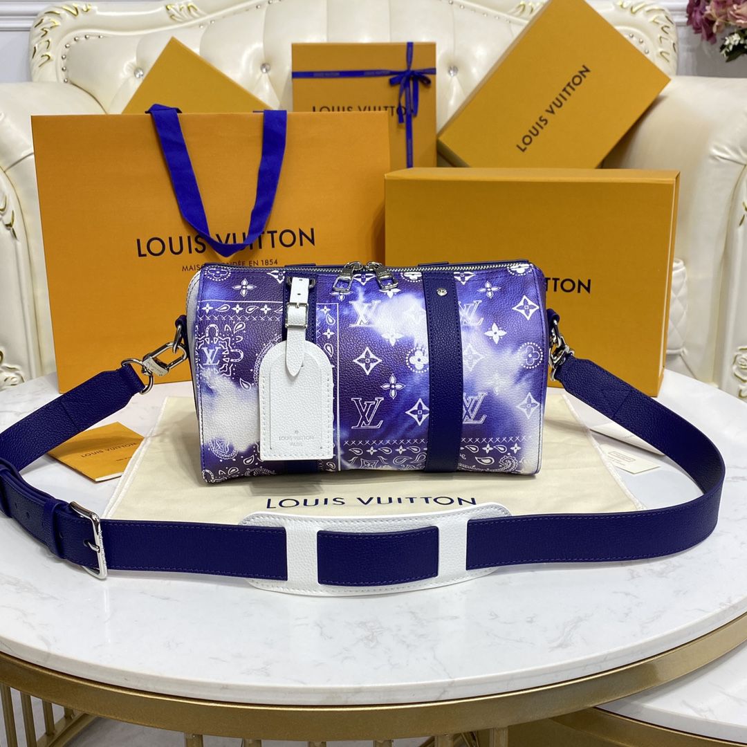 #m20555 l**is V*t*n monogram bandanae city keepall bag