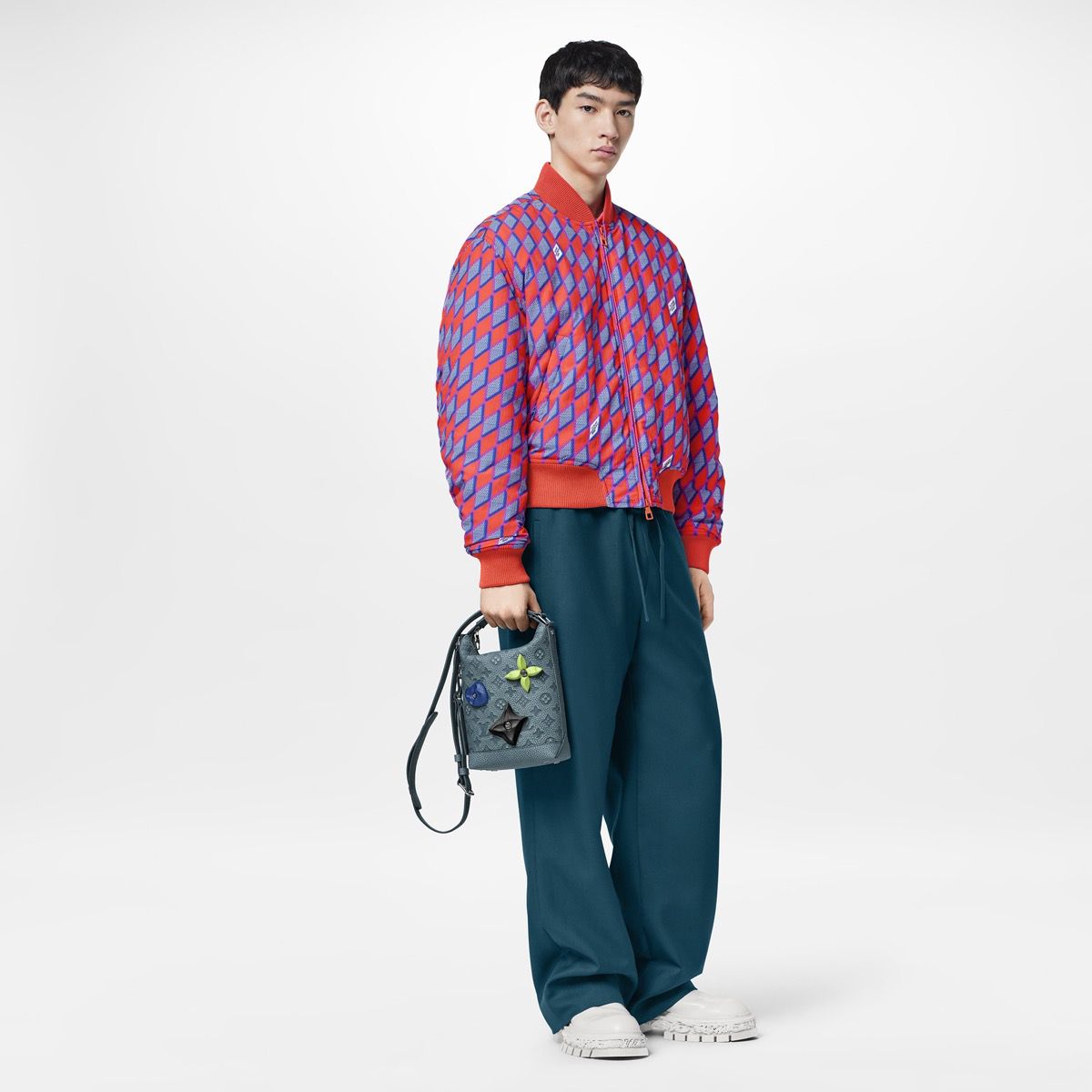 #m20875 l**is V*t*n monogram virgil abloh’s “climbing” hobo cruiser pm