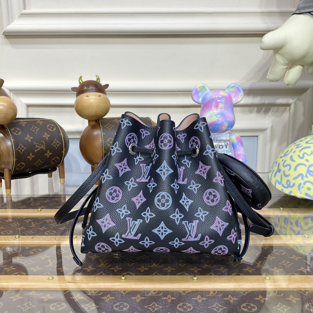 #m21096 l**is V*t*n mahina calf bella bucket bag