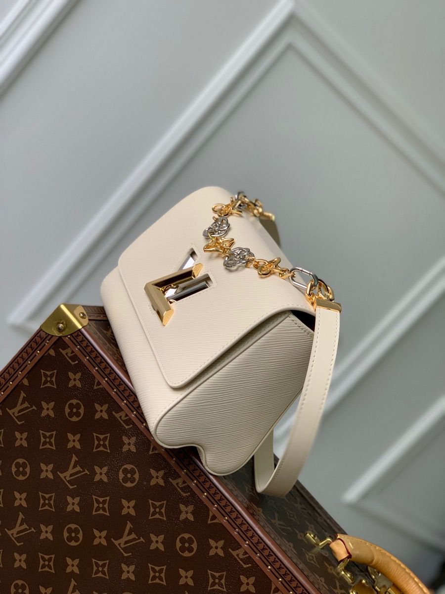 m22774 l**is V*t*n epi twisted flower mm handbag quartz