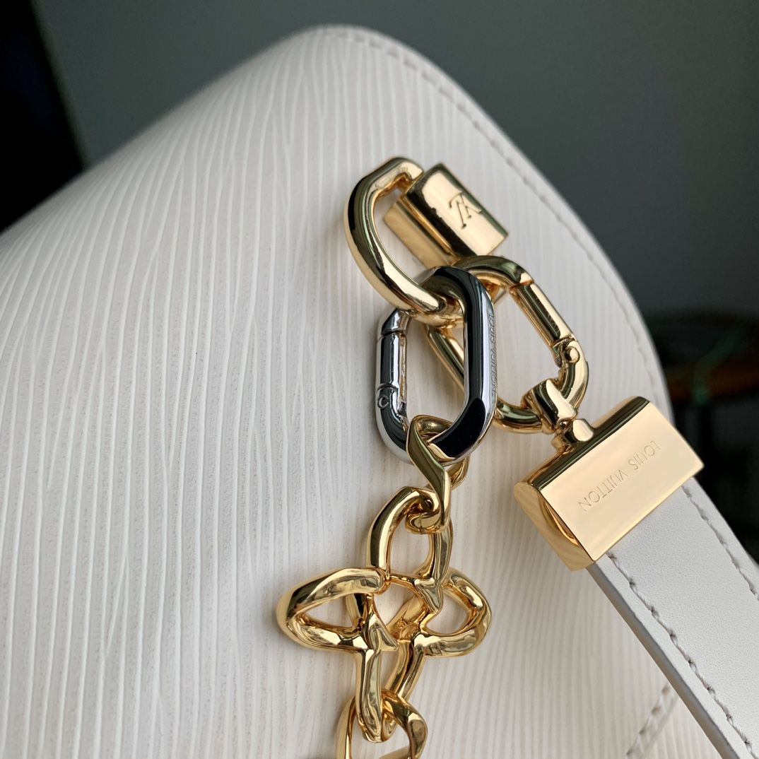 m22774 l**is V*t*n epi twisted flower mm handbag quartz