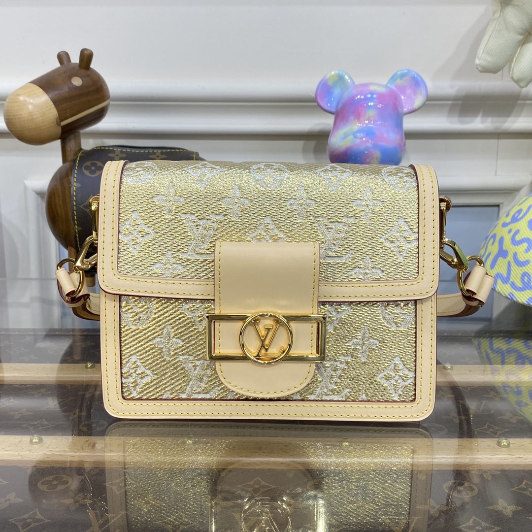 #m22826 l**is V*t*n monogram mini dauphine handbag