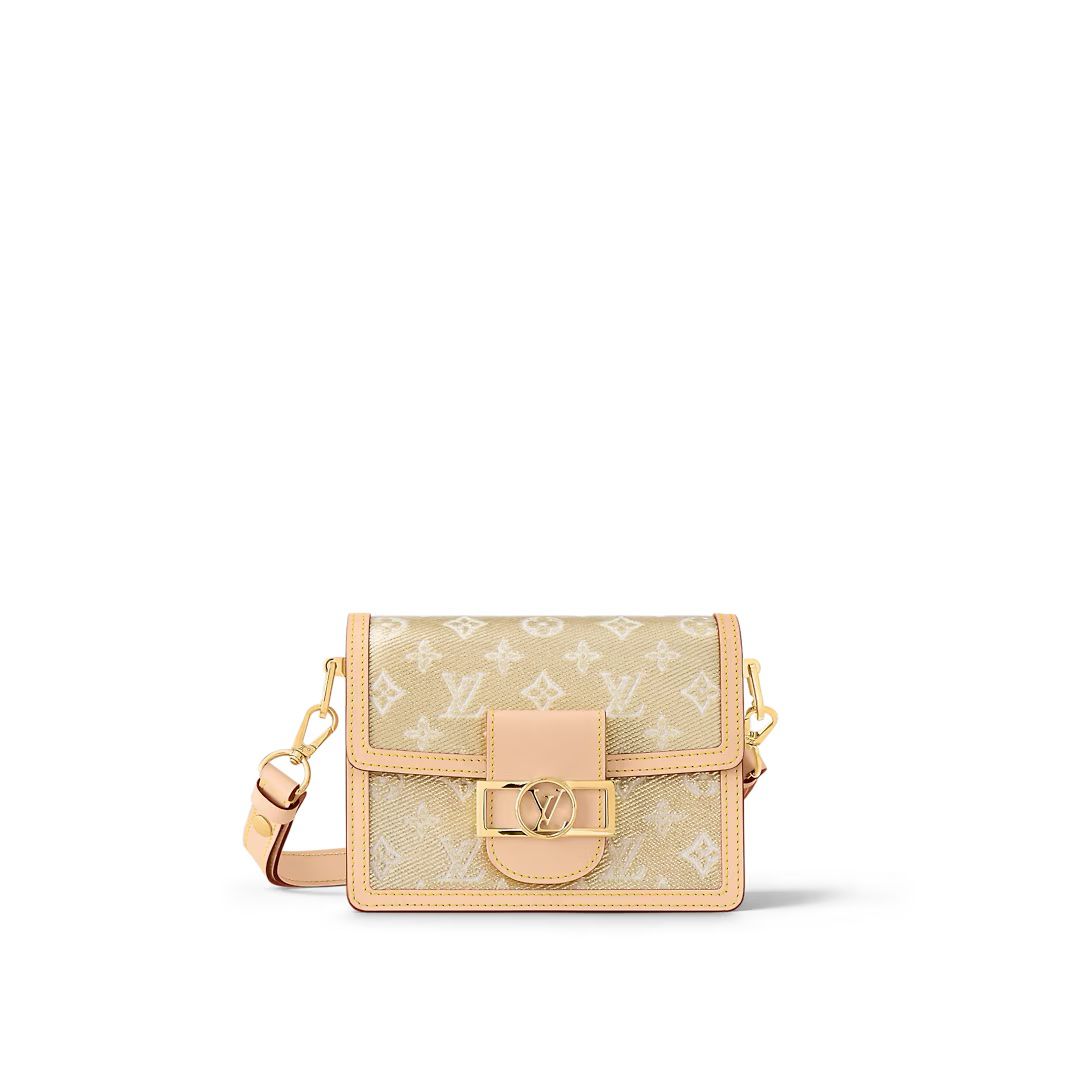 #m22826 l**is V*t*n monogram mini dauphine handbag