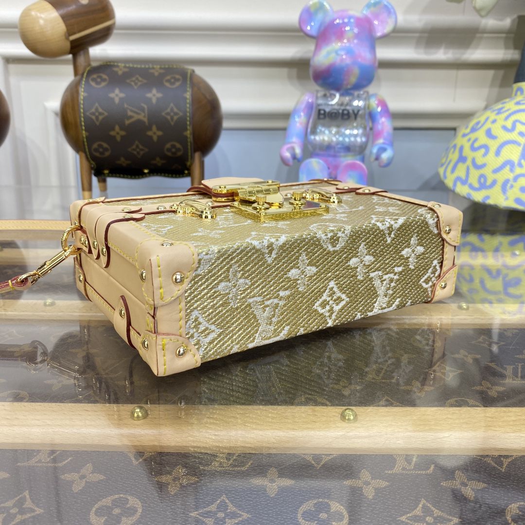 #m22882 l**is V*t*n monogram petite malle handbag
