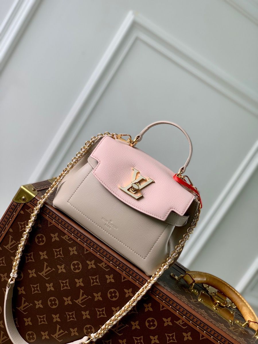 m23422 l**is V*t*n leather lockme ever mini handbag