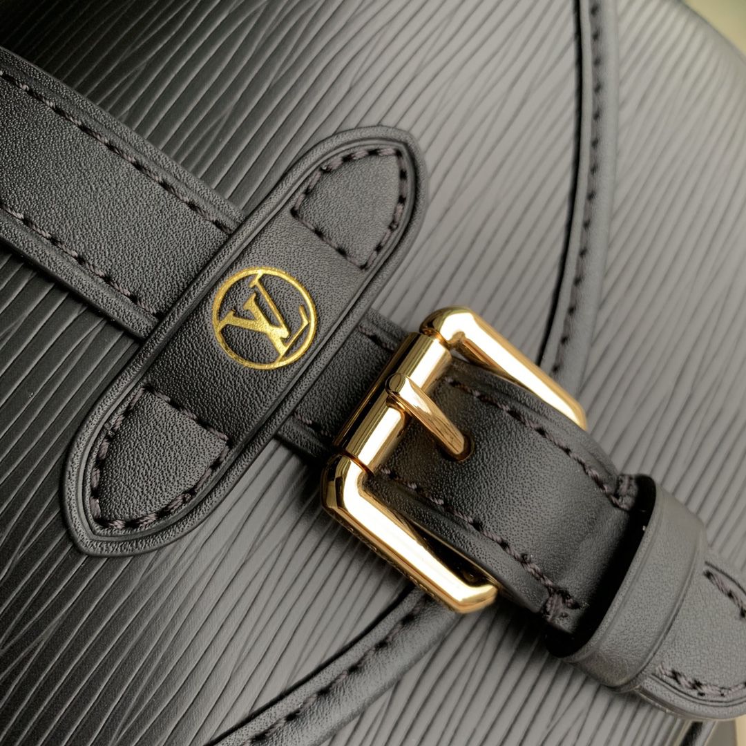 m23469 l**is V*t*n epi leather saumur bb black