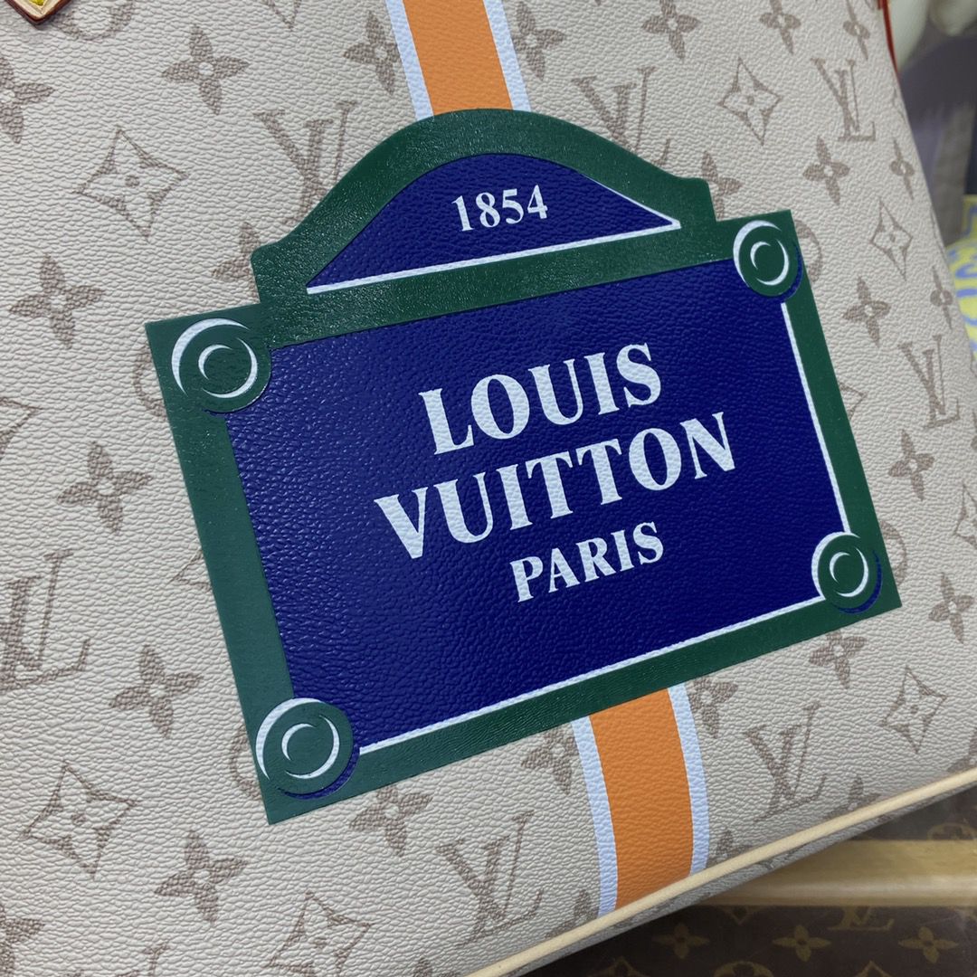 #m23501 l**is V*t*n paris neverfull mm tote bag