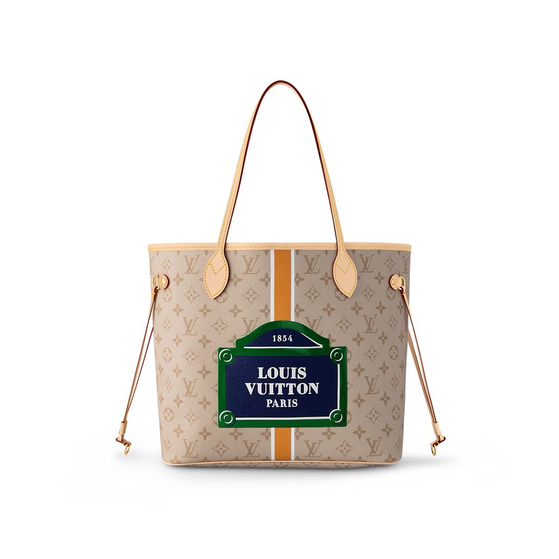 #m23501 l**is V*t*n paris neverfull mm tote bag