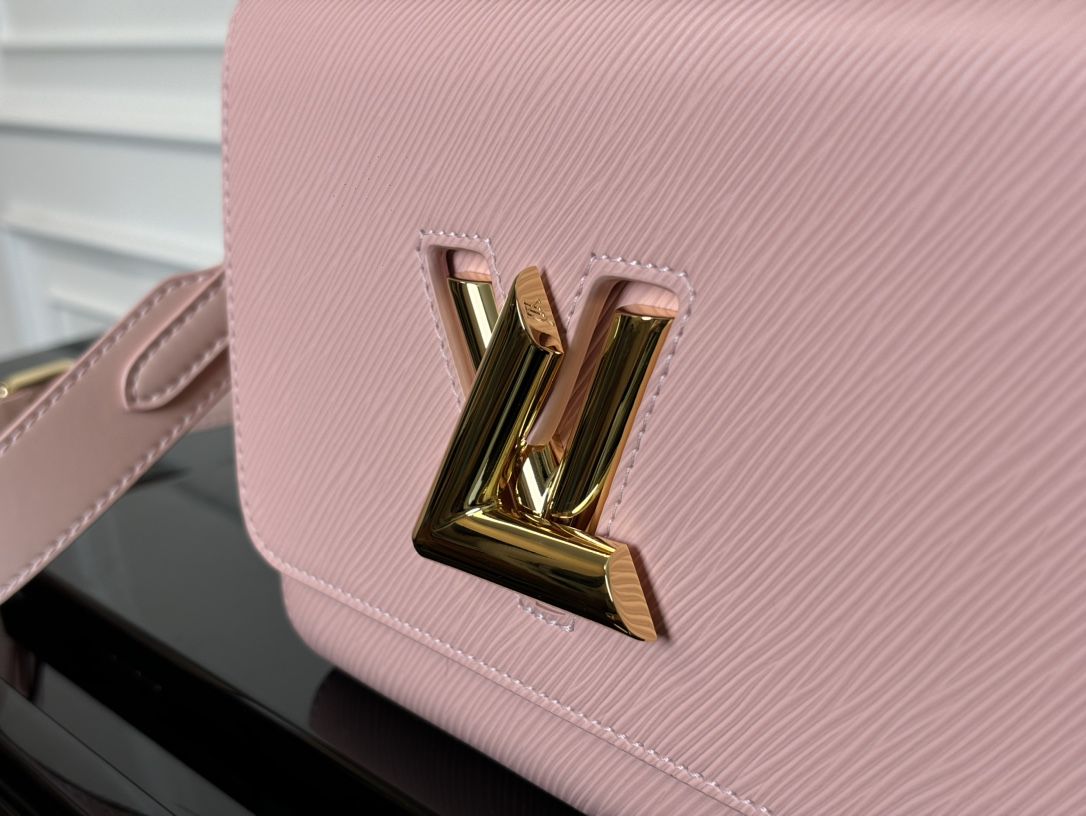 m24758 l**is V*t*n twist epi traveler handbag pm-pink