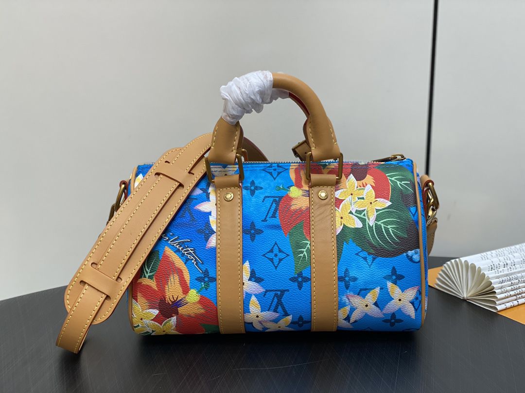 m24999 l**is V*t*n monogram surfin keepall bandoulière 25 handbag