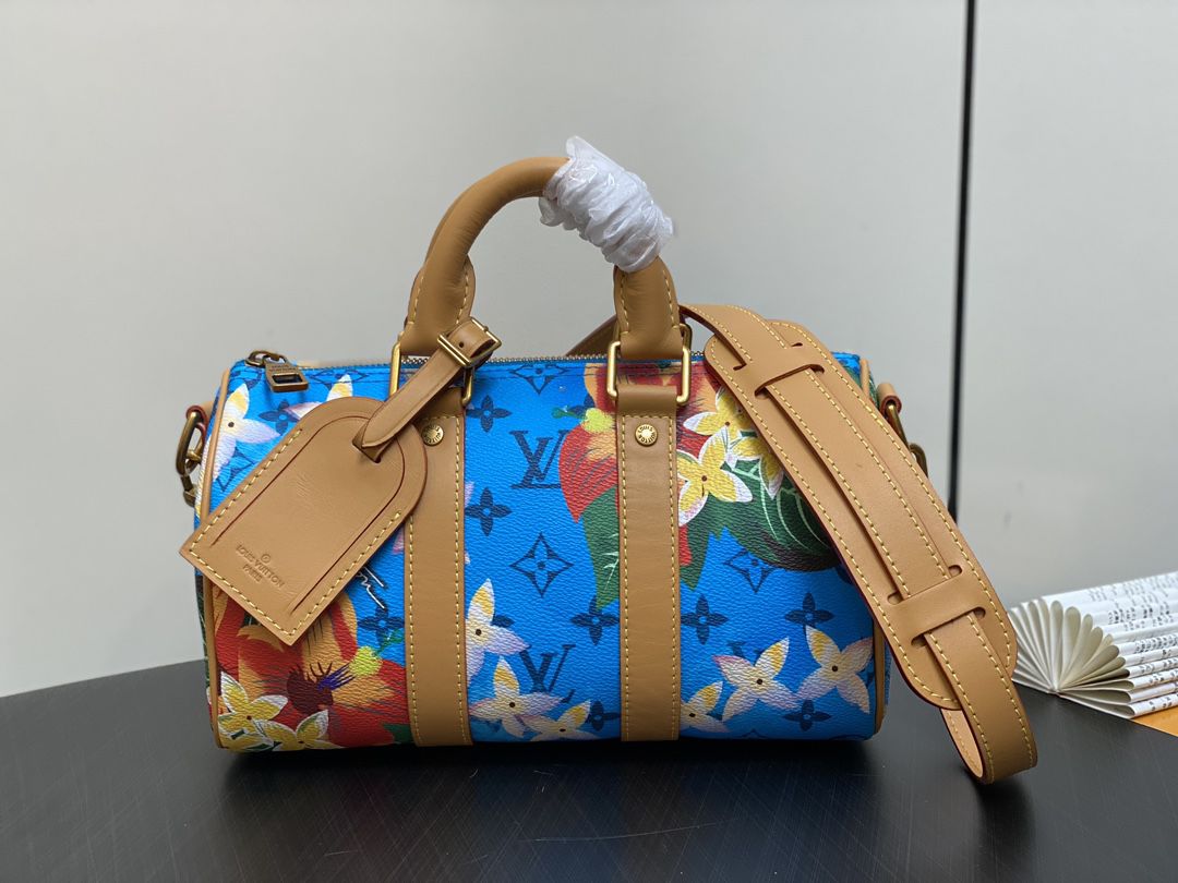 m24999 l**is V*t*n monogram surfin keepall bandoulière 25 handbag