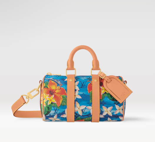 m24999 l**is V*t*n monogram surfin keepall bandoulière 25 handbag