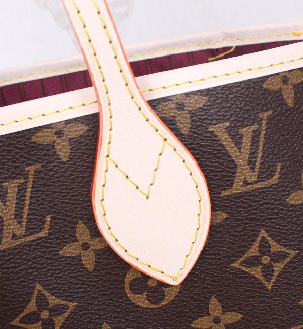 #m40991 l**is V*t*n 2014 new monogram neverfull gm/ red with pochette