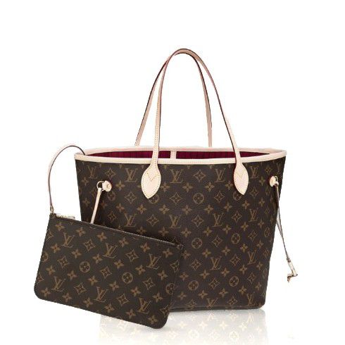 #m40991 l**is V*t*n 2014 new monogram neverfull gm/ red with pochette