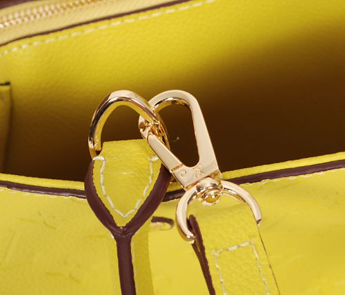 #m41050 l**is V*t*n 2014 monogram canvas montaigne bag mm-lemon