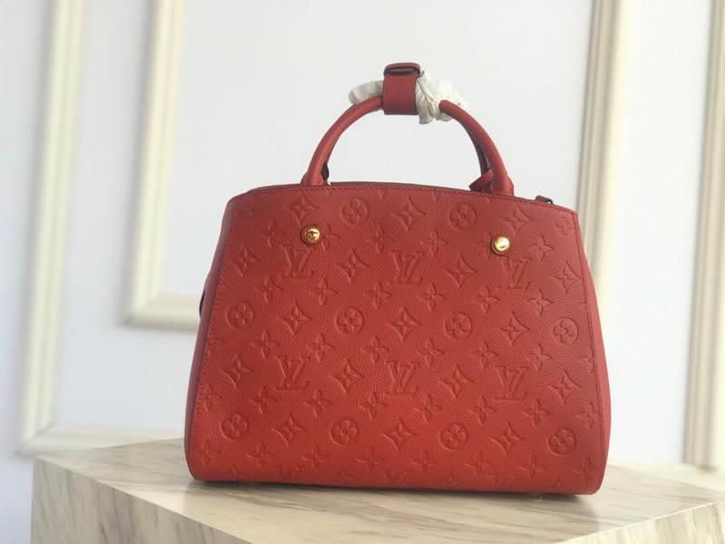 #m41194 l**is V*t*n monogram empreinte montaigne mm-cherry