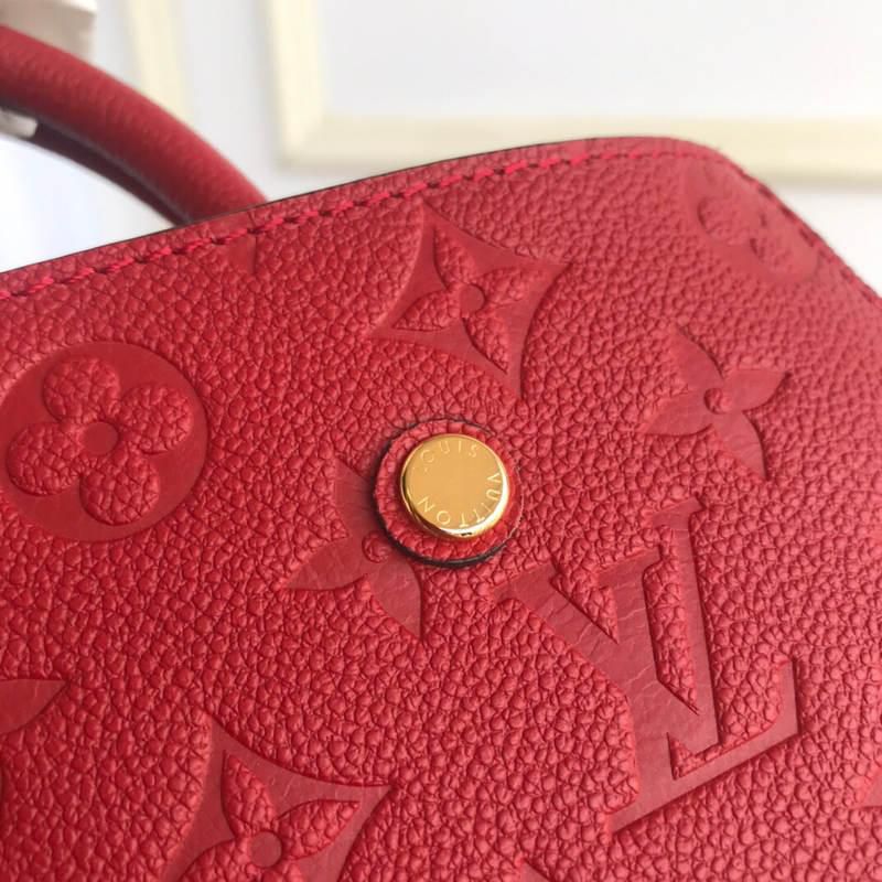 #m41194 l**is V*t*n monogram empreinte montaigne mm-cherry