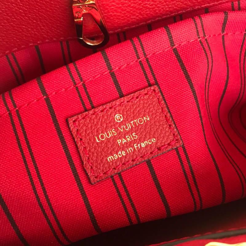 #m41194 l**is V*t*n monogram empreinte montaigne mm-cherry
