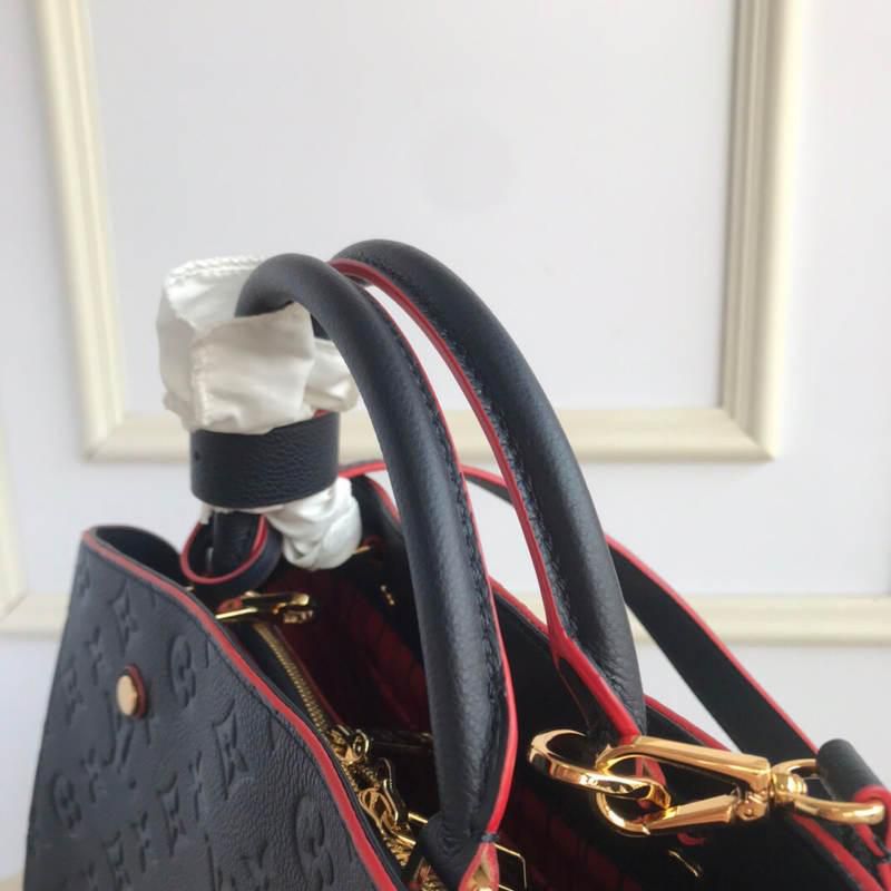 #m42746 l**is V*t*n monogram empreinte montaigne mm-marine rouge