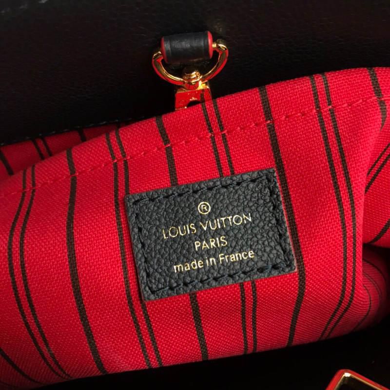 #m42746 l**is V*t*n monogram empreinte montaigne mm-marine rouge
