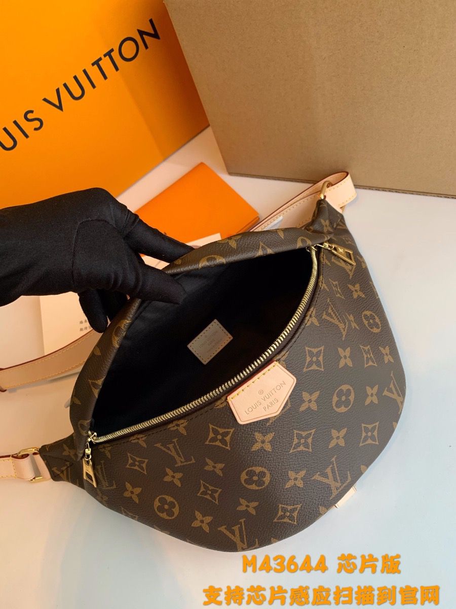 #m43644 l**is V*t*n premium monogram canvas bumbag